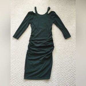 Michael Stars ruched t-shirt dress